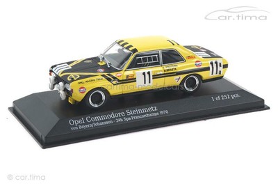 Opel Commodore A Steinmetz 24h Spa 1970 v.Bayern / Johansson 1: