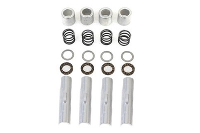 HARLEY Upper Pushrod Cover Kit Cadmium Plated fits 1940-1947 FL,