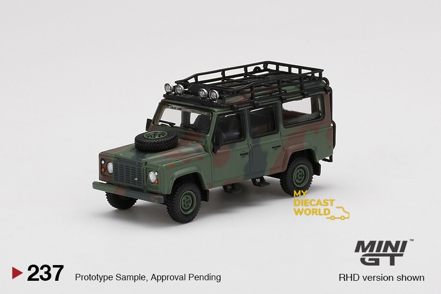 MINI GT MGT00237 HK EXCLUSIVES LAND ROVER DEFENDER 110