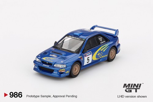 IMPREZA WRC ミニカーセット 1/64スケール　10台 CM's 1/64 Rally Car Collection SUBARU SS.10 Impreza WRC WRX