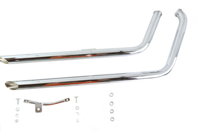 40 inch Shotgun Exhaust Drag Pipe Set fits Harley-Davidson