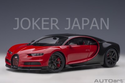 AUTOart Bugatti Chiron Sport (Italian Red/Carbon) [70996] 1