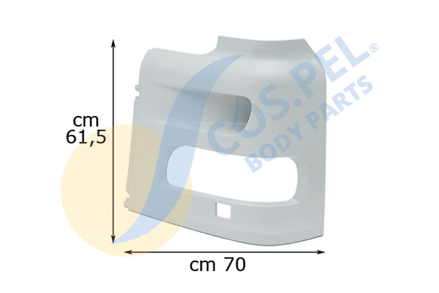 Cadre de phare gauche pour DAF XF 105 10.05-