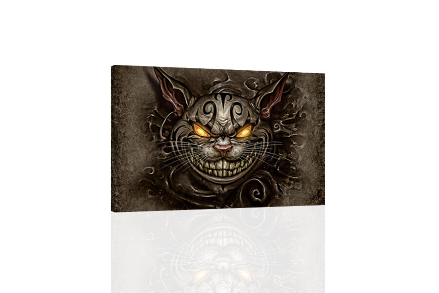 Cheshire Cat  - CANVAS OR PRINT WALL ART
