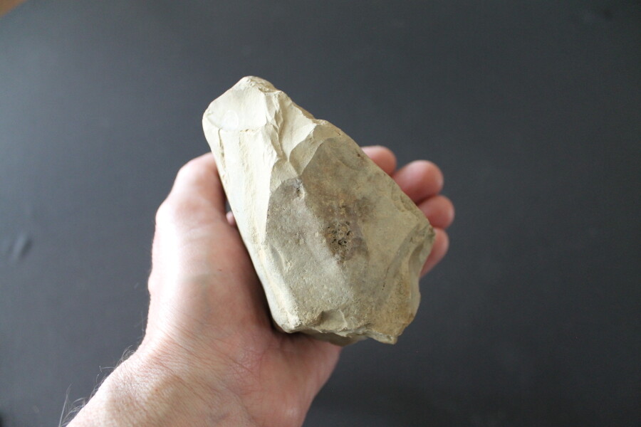 relic large stone tool Hickman County Tennessee artifact