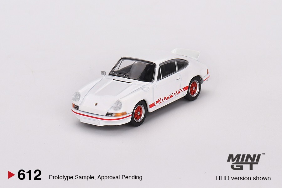【MINIGT】Porsche 911 Carrera RS 2.7 2台セット Mini GT 1:64 Porsche 911 Carrera RS 2.7 Grand Prix White w
