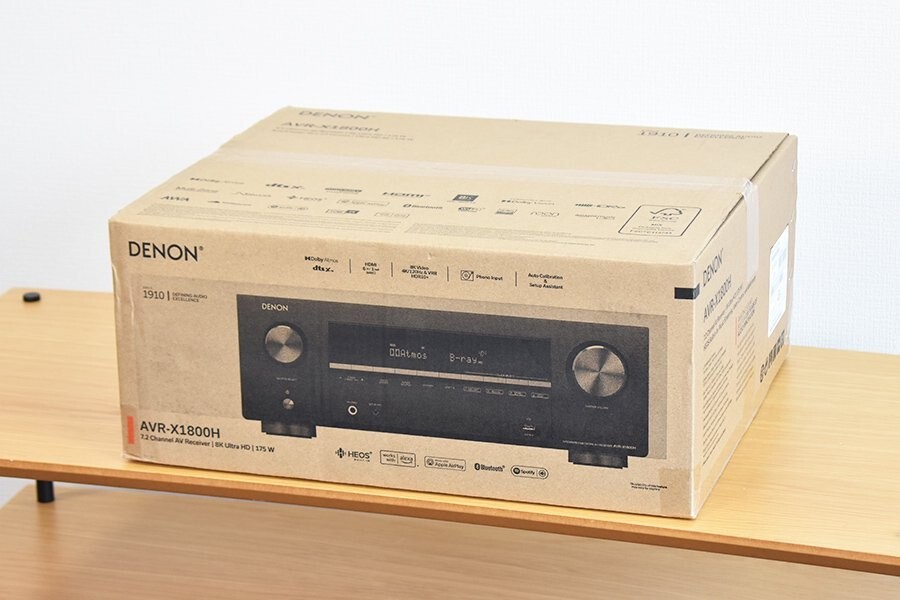 美品　DENON AVR-X1800H Denon AVR-X1800H (7.2 Ch. 80W 8K) – Rogersound Labs