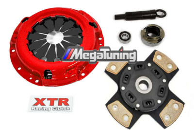 XTR 4 PUCK STAGE 3 CLUTCH KIT 92-93 MAZDA MX-3 90-94 323 BASE SE 1.6L SOHC