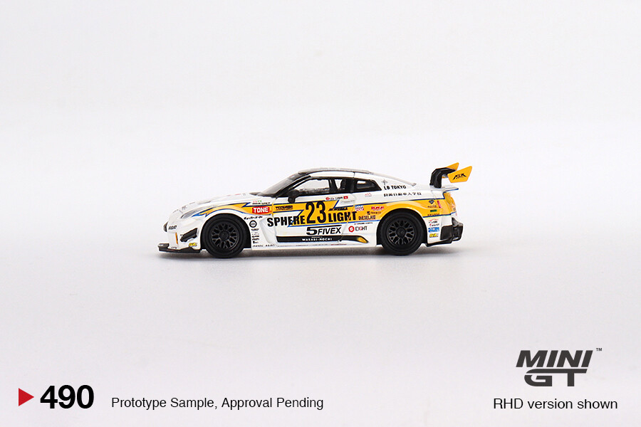 ミニカー MINIGT 418 LB-Silhouette 35GT-RR Chase! Mini GT 1:64 GT Nissan 35GT-RR Ver.2 (Pink) LB