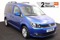 2015(15) VW Caddy Brotherwood 1.6 TDi Life 3 Seat Manual Wheelchair Accessible 