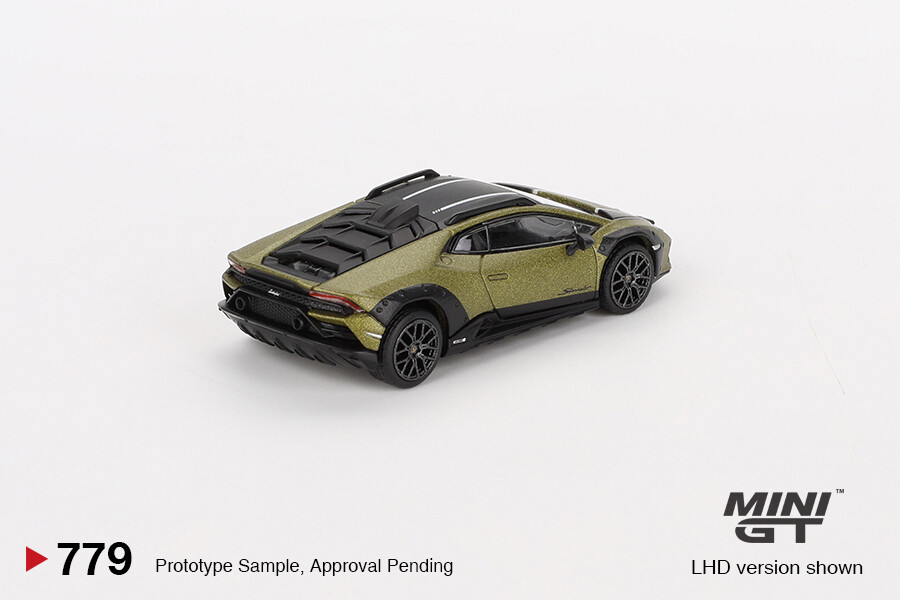 ミニカー MINI GT Lamborghini Huracan EVO Verde MINI GT 1:64 Lamborghini Huracan EVO Verde Mantis Car in box