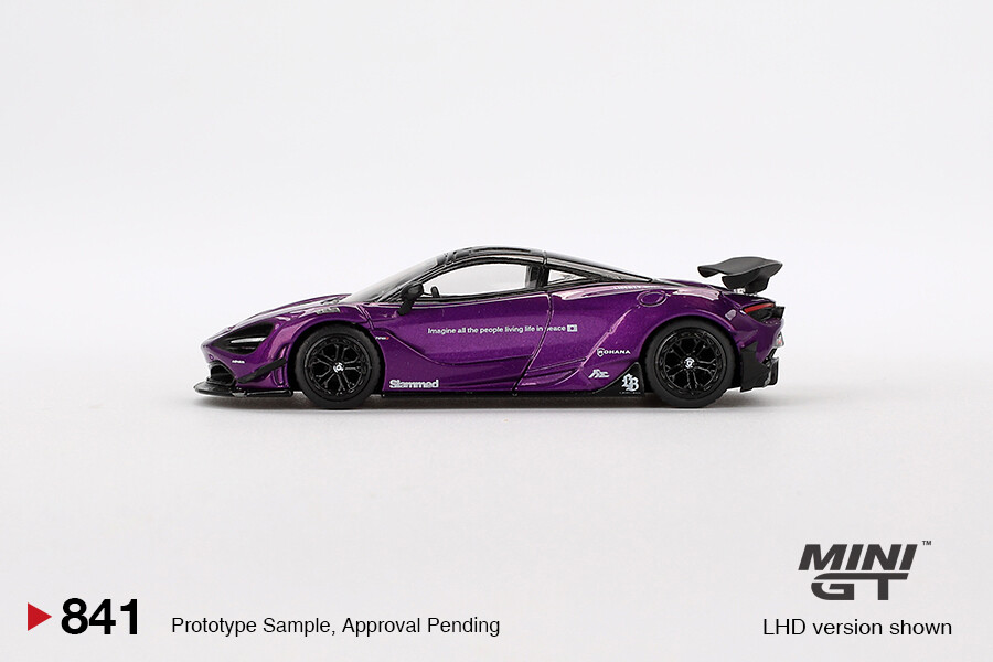 Pre-order) Mini GT #841 1/64 McLaren 720S LB Works Purple