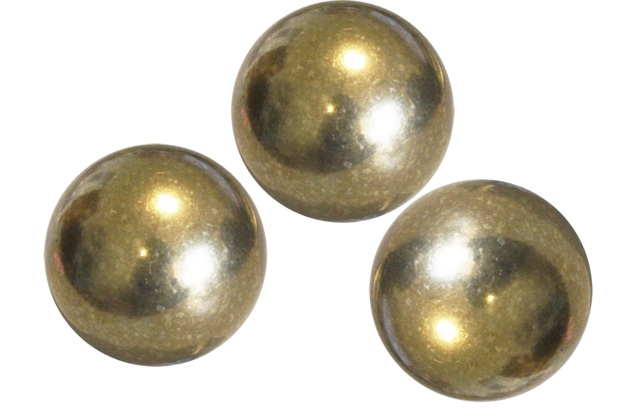 3x billes en laiton Ø 5mm