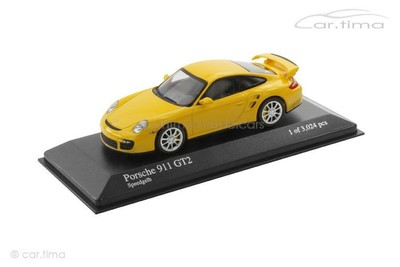 Porsche 911 997 GT2 speedgelb 1.43