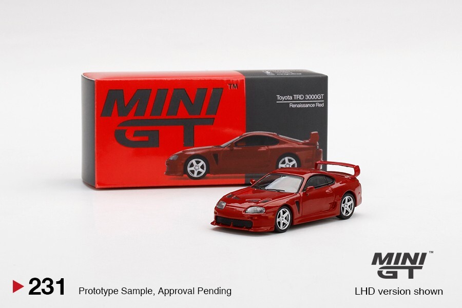 MINI GT Toyota TRD 3000GT 2台セット MINI GT Toyota TRD 3000GT Renaissance Red | 1/64 Diecast