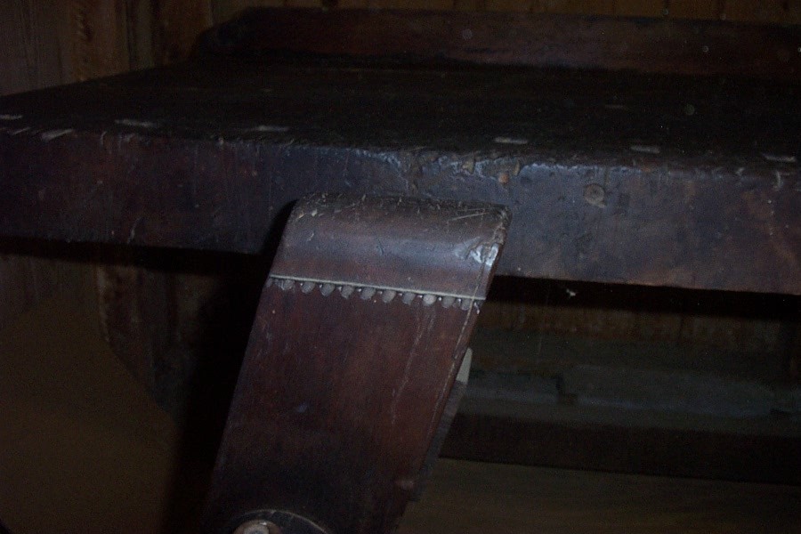 Antique Burl Walnut  Carpenter's and Joiner's Workbench Nice Style