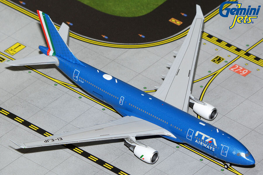 【新品】ITAAIRWAYS A330-200 1/400 Geminijets Amazon.com: GeminiJets ITA Airways for Airbus A330-200 EI