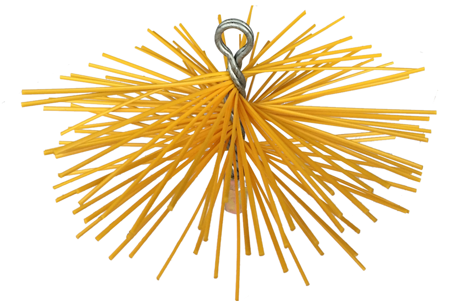 Scovoli Per Camini In Nylon - Diametro 100mm, Filetto 12MA