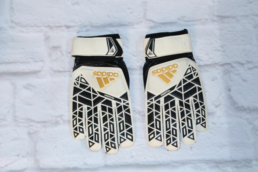 Fußball Handschuhe Ace Training Positive Cut von ADIDAS Gr. 8,5  *neuwertig*