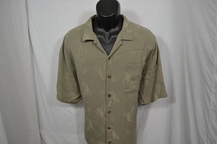 Camisas para hombre informales hawaianas con estampado de animales con botones