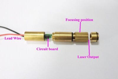 200mW Focus 532nm green Laser Diode Green dot beam Lazer module Lab Show Lasers