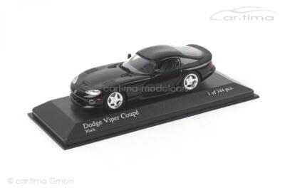 Dodge Viper Coupe 1993 schwarz 1 of 744 1:43