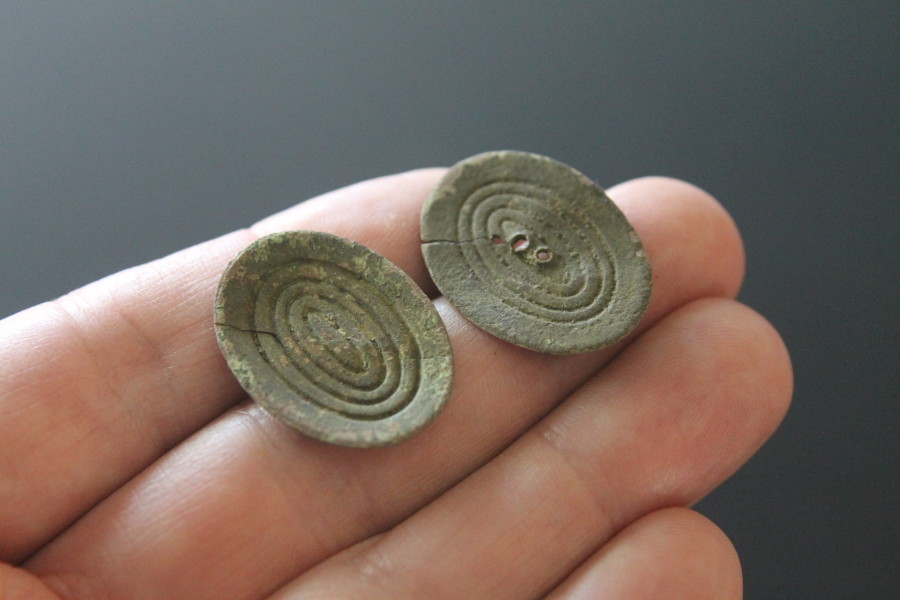 WW1 Imperial Russian cap badges cockade lot medium size relics