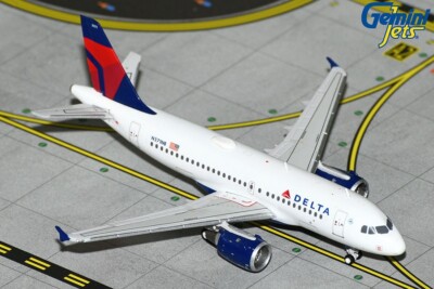 GEMINI JETS (GJDAL2093) DELTA AIRLINES A319 1:400 SCALE DIECAST METAL MODEL