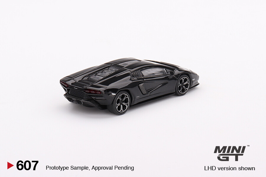 MINI GT №607 ランボルギーニカウンタック Mini GT 1:64 Lamborghini Countach LPI 800-4 Nero Maia Black
