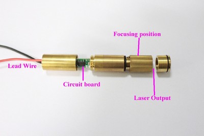 DIY 200mW 532nm green Laser Module Diode Green dot beam Lazer Lab Show Lights DJ