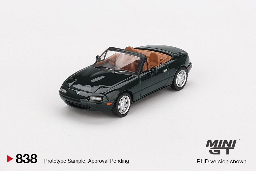 ミニカー MINI GT Mazda Miata & Euro Roadster In Stock) Mini GT #838 1/64 Eunos Roadster V-Special Diecast