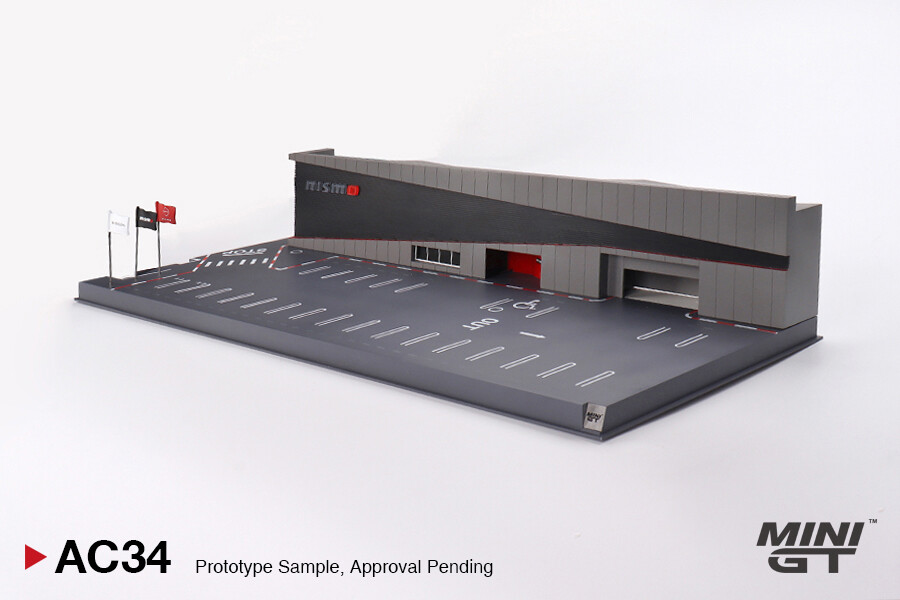 1/64 ジオラマ NISSAN 展示場 GTR NISMO ニッサン 日産 1/64 ジオラマ NISSAN 展示場 GTR NISMO ニッサン 日産 - メルカリ
