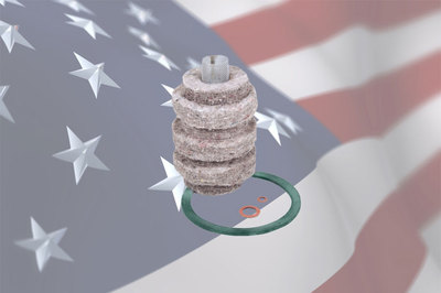 1A-30BG 10-Micron Wool Felt Replacement Cartridge With BioGasket