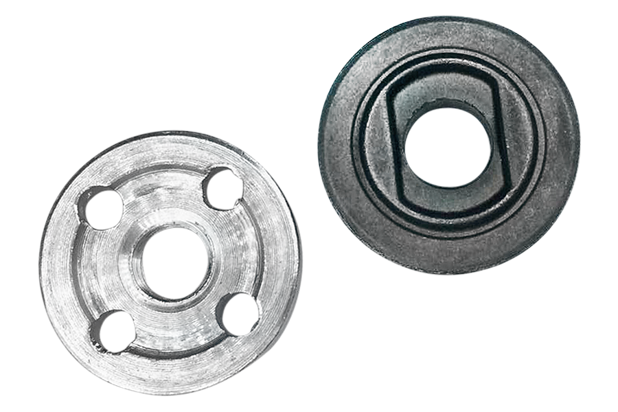 M10 Stirnlochschraube und Aufnahmeflansch für Winkelschleifer