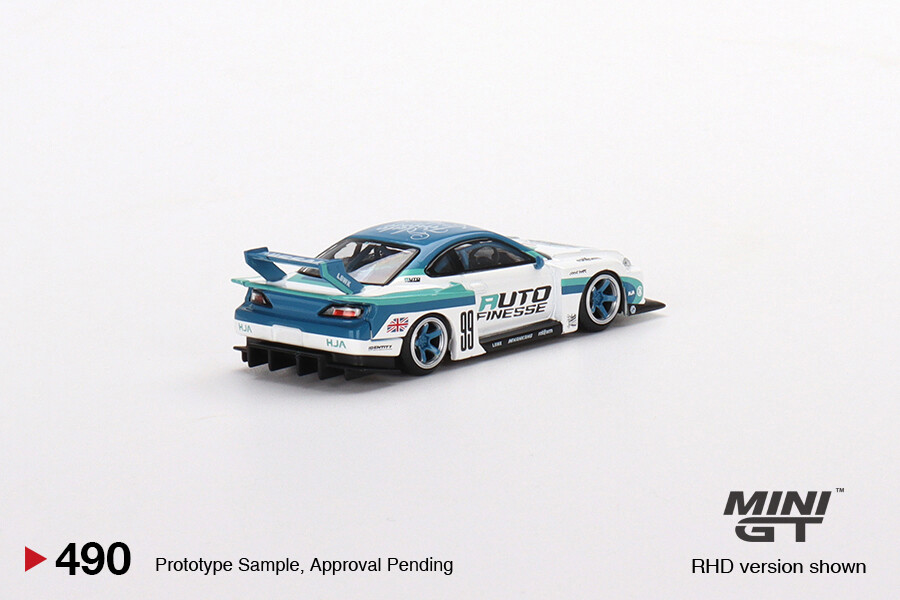 MINIGT LIBERTY WALK S15シルビア Aout Finesse MINI GT 1:64 Nissan LB-Super Silhouette S15 SILVIA Auto
