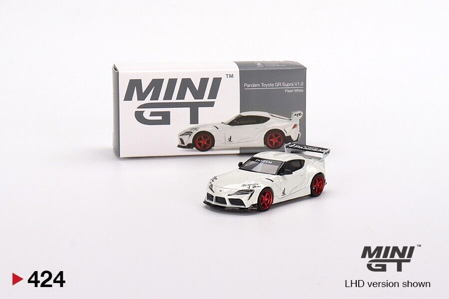 ミニカー MINI GT Pandem Toyota GR Supra V1.0 424 Mini GT 1:64 Toyota Supra GR V1.0 Pandem Racing Metal