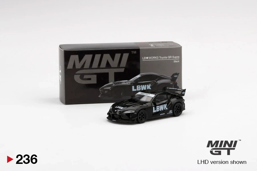 ミニカー MINIGT No 75 LB WORKS GTR Black MINI GT 75 LB WORKS