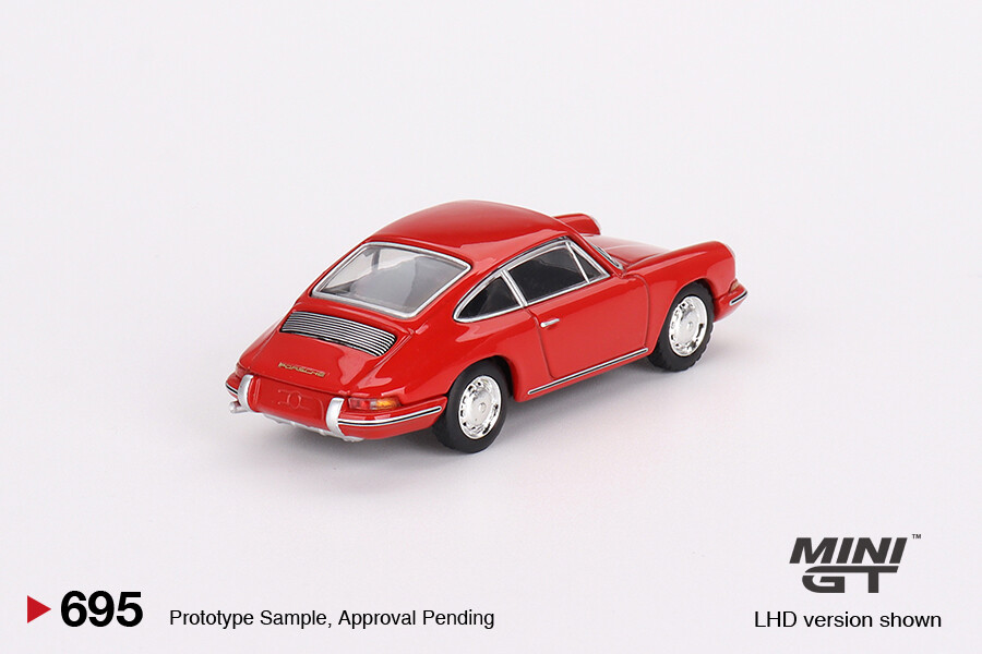 MINI GT Porsche 901 1963 Signal Red チェイス MINI GT 1/64 1963 PORSCHE 901 SIGNAL RED / *FREE USA
