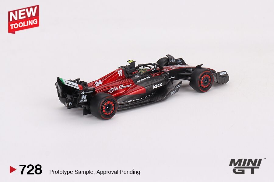 ミニカー Alfa Romeo F1 KICK Belgian GP2023 ミニカー Alfa Romeo F1 KICK Belgian GP2023 Alfa Romeo F1