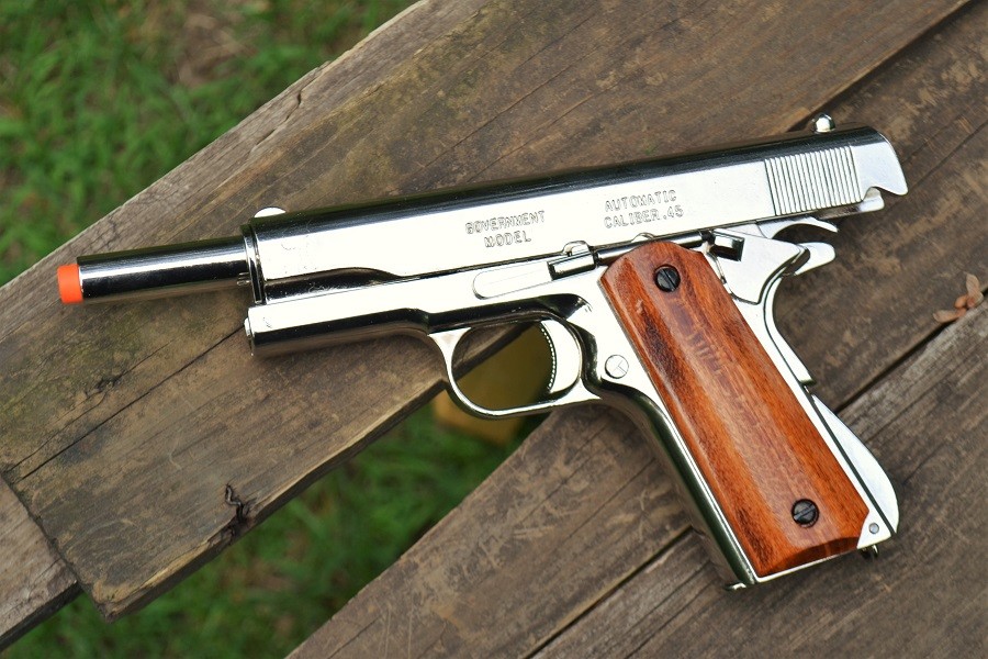 Non-Firing Denix Replica M1911 A1 Colt .45 Caliber Pistol - Field Stripping