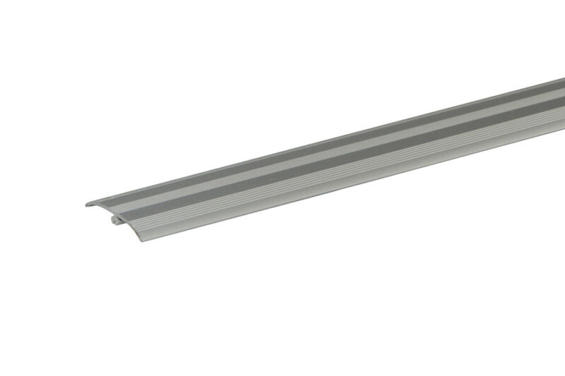 Cezar Anodized Aluminum Push-In Transition Strip, 1/2" W x 3-1/4