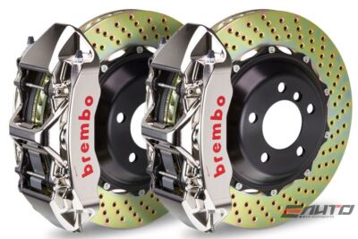 Brembo Front GT BBK Brake 6pot GT-R 380x32 Drill Disc LS460 LS460L LS600h 07-13