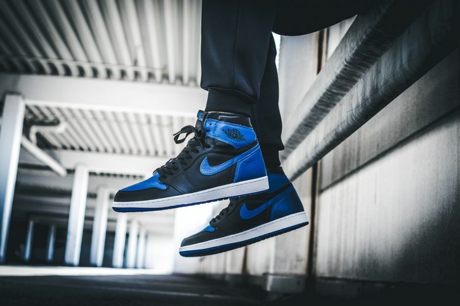 Nike Air Jordan 1 Retro Hi OG Black/Royal-White 575441-007