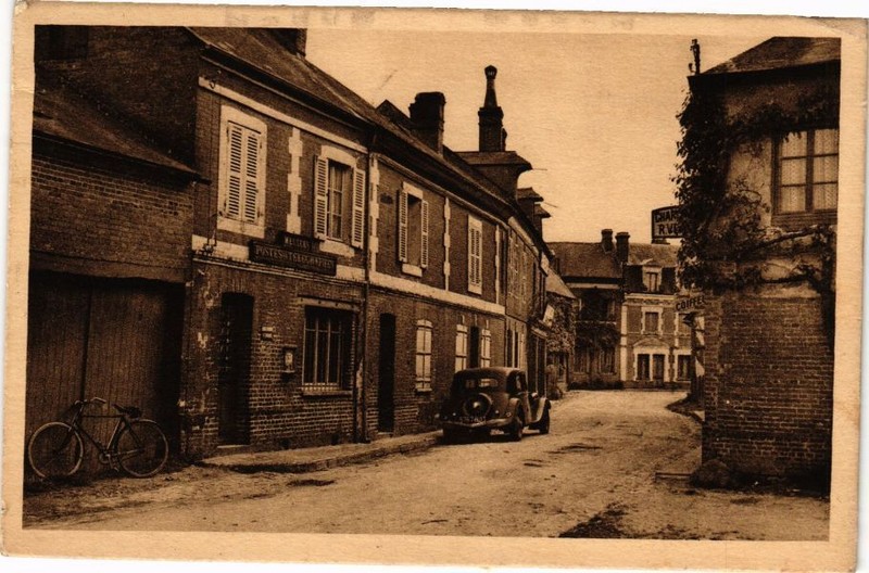 Cpa Meulles - Rue De La Poste-(271805)