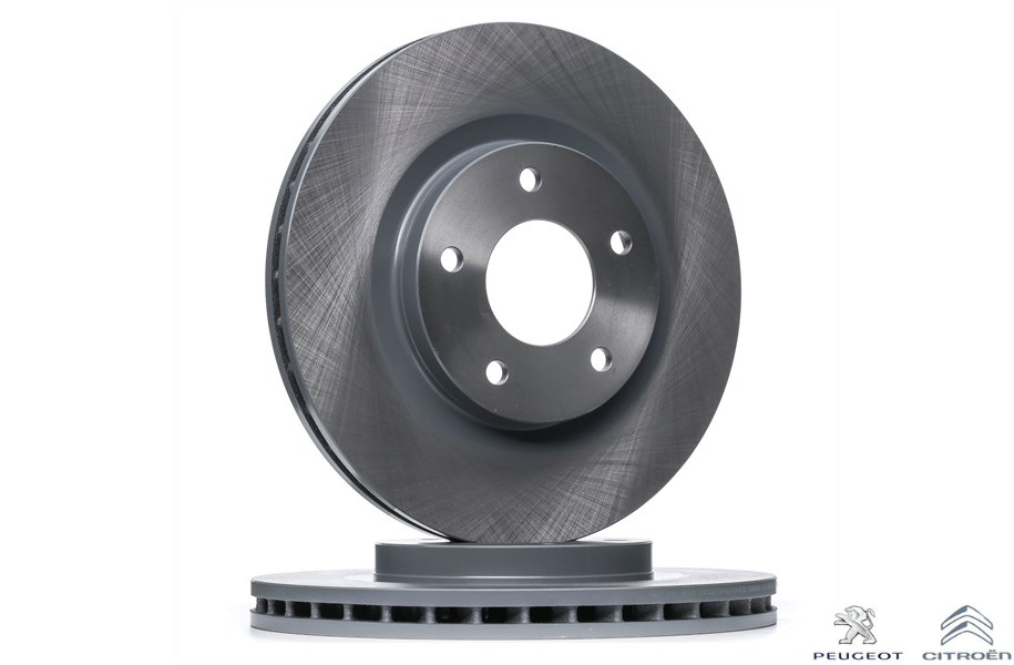 ベッチャ [CD] 2x Original CITROËN 424999 Brake Discs Ø 280 mm Front