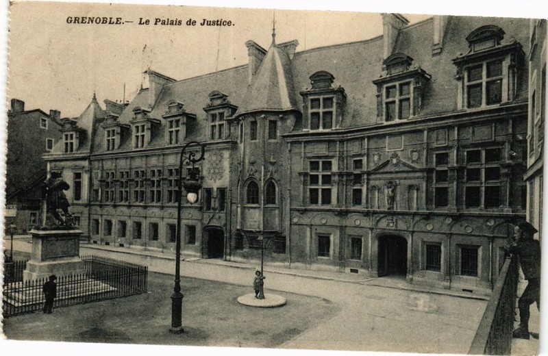 Cpa Grenoble - Le Palais De Justice (164817)