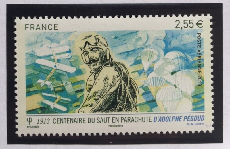 Timbre France Poste AÃ©Rienne 2013 Yt Pa76 Neuf** Adolphe PÃ©Goud
