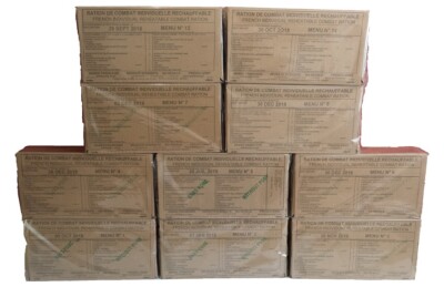 FRANZ. RCIR 24h RATION DE COMBAT MRE BW EPA ARMY FOOD FRANKREICH ARMEE NOTRATION