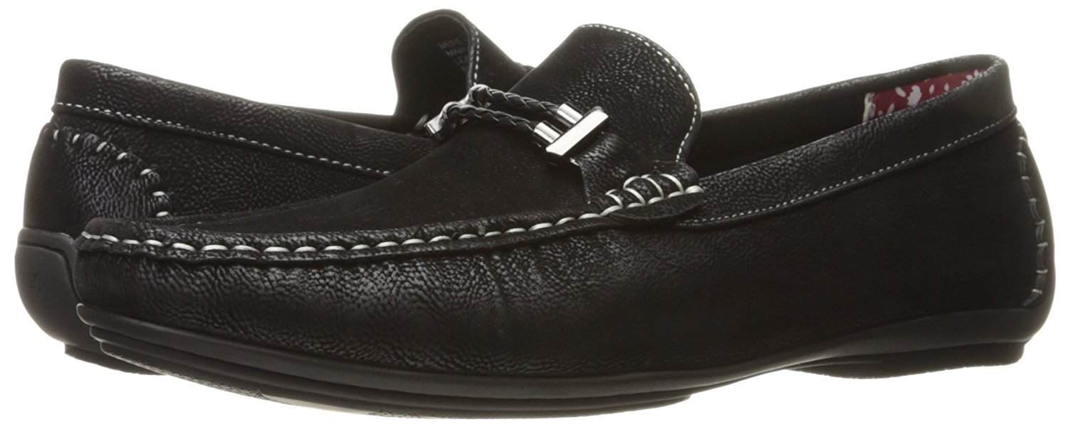 

Stacy Adams PERCY Mens Black 25090-001 Мокасины без шнурков, Черный