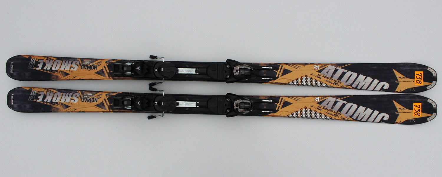 ATOMIC NOMAD SMOKE TI 171 CM + ATOMIC XTO 10 SKI SKIS N738 ATOMIC NOMAD SMOKE TI 171 CM + ATOMIC XTO 10 SKI SKIS N738